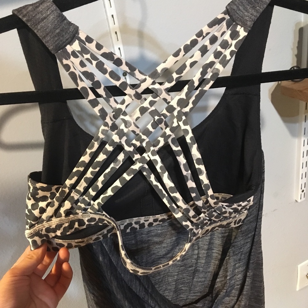 Lululemon Free to be Wild Tank Animal Print
